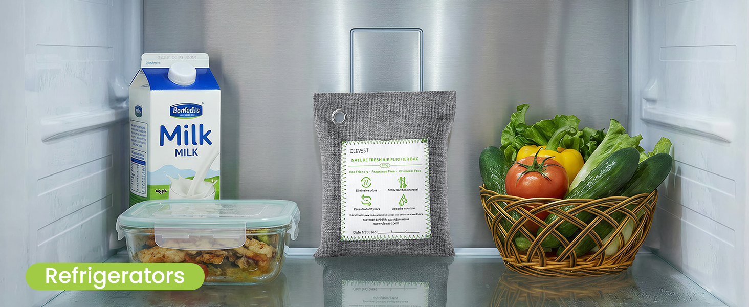 refrigerator odor absorber eliminator