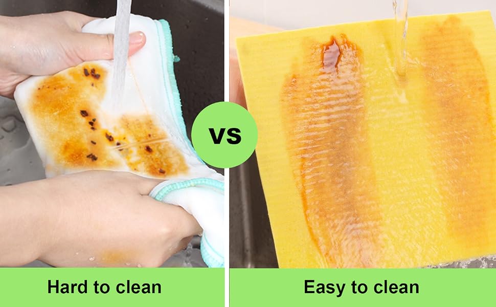 Swedish Dish Clothes for Kitchen Towels Cleaning Sponge Towels Kitchen Clothes Kitchen Towels
