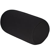 HAOHIZE Microbead Roll Pillow, Comfort Squish Tube Bolster Cushion, Head, Neck Back Support Tube ...
