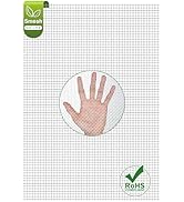Valchoose 1 Piece Metal Woven Mesh Screen 14.6 X 11.4 in (372mmX292mm), 4.5mm Hole 5 Mesh Wire Me...