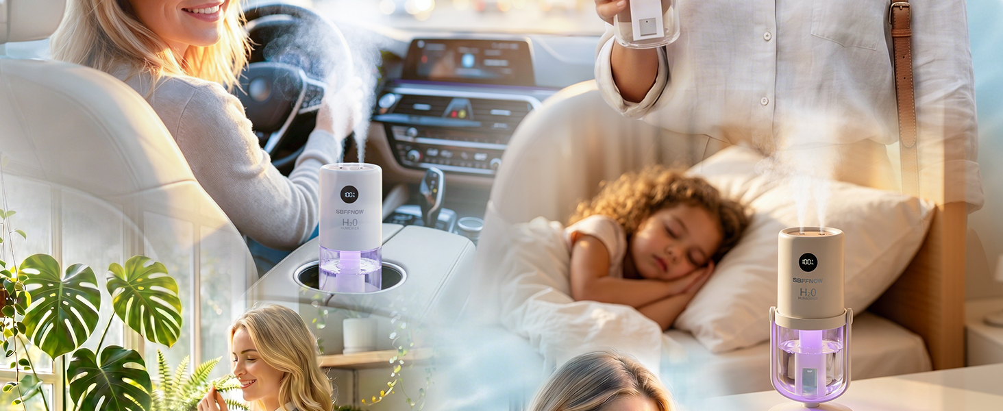 Dual Mist Portable Humidifier