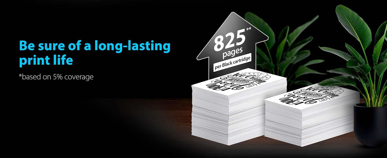 902XL 2 Black page capacity