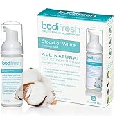 Bodifresh Toilet Paper Foam, Plant Based Formula w. Aloe & Vitamin E, Hypoallergenic, Flushable W...