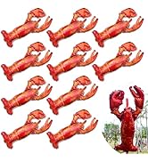10 Packs Crawfish Balloon Lobster Balloons - Perfect for Crawfish Party Decorations and Lobster P...