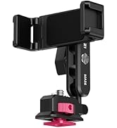 ULANZI MA56 4-in-1 Metal Phone Tripod Mount with Cold Shoe & Arca Swiss Plate, 360° Adjustable Ho...