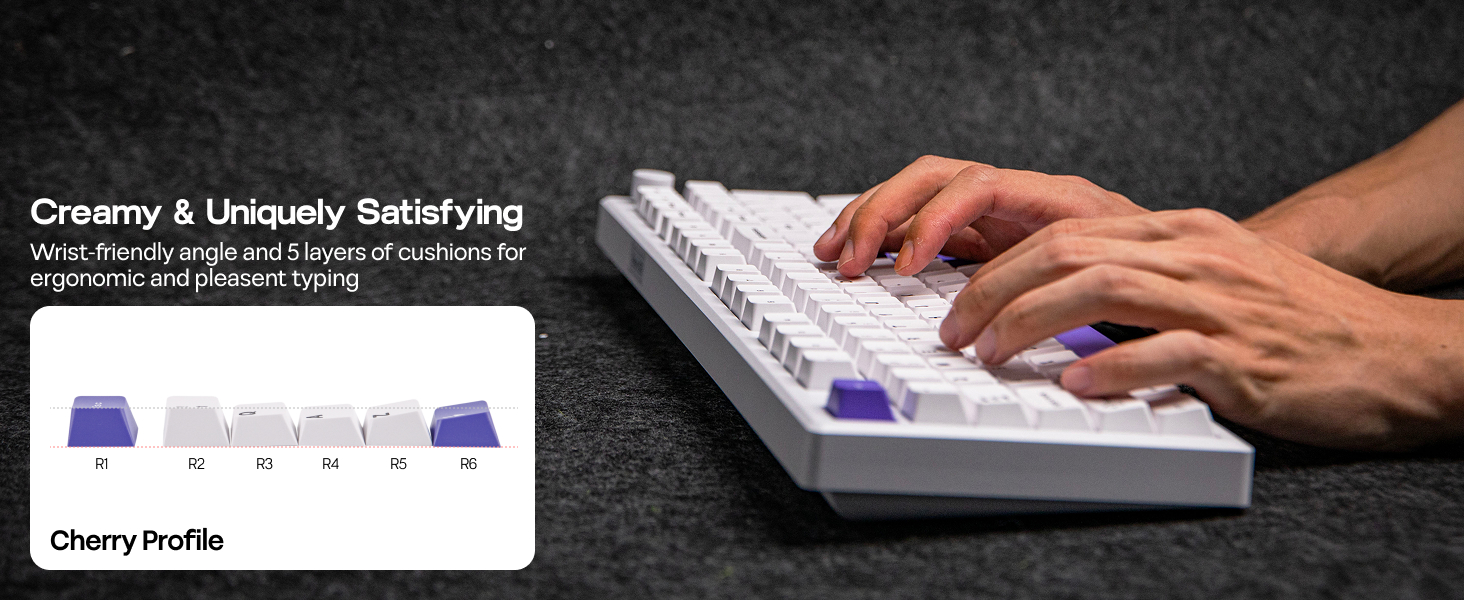 Galaxy100 wireless gaming keyboard