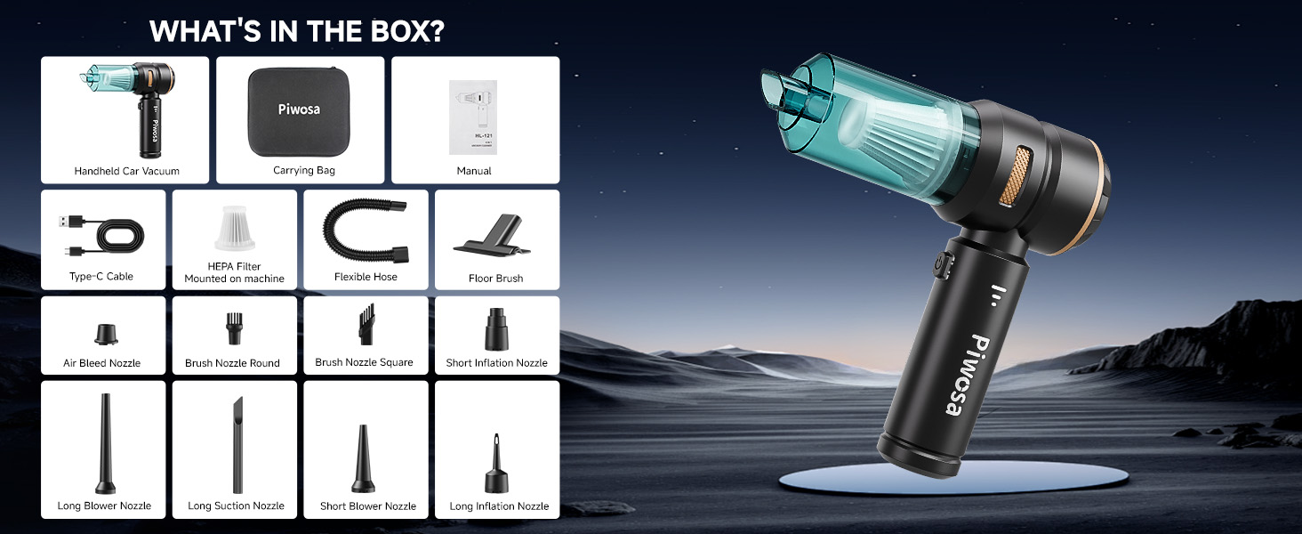 car vacuum portable cordless