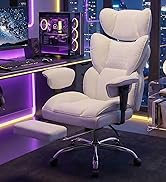 DUMOS Big and Tall Home Office Desk Chair, Gaming Computer Chair, Executive Ergonomic Chair with ...