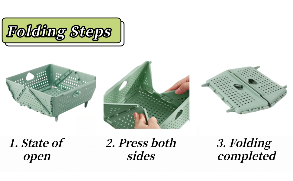 Collapsible Kitchen Colander and Strainer