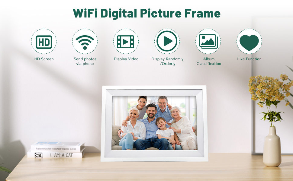 Digital Wall Calendar with Touchscreen Smart Calendar Electronic Calendar for Family