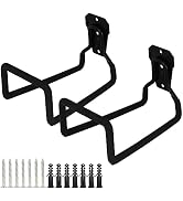PHYEX 2 Pack Garden Hose Holder Wall Mount, Metal Hanger With Protective Coating, Water Hook for ...
