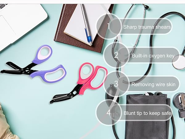 Trauma Shears, EMT scissors, Medical Scissors,Bandage Scissors