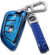 Creativity Suitable for BMW key fob Cover. Advanced soft TPU key box is compatible with F30 F45 F...