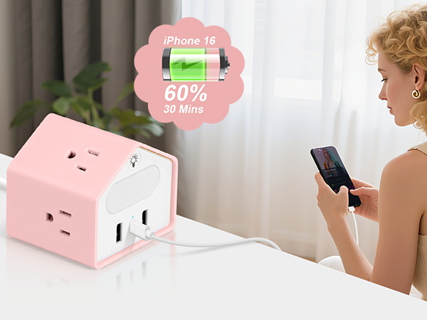 PINK POWER STRIP
