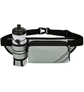 YIXIUTEN Fanny Pack with Water Bottle Holder for Men Women – Large Hiking Fanny Pack with Adjusta...