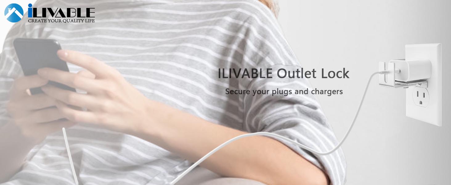 ILIVABLE Outlet Lock