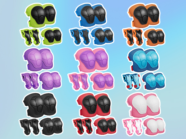 kids knee pads and elbow pads set