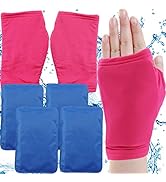Hot and Cold Hand Therapy Gloves, Hand Ice Pack, Ice and Heat Therapy Pain Relieving Mittens | Mi...