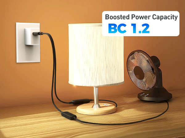 USB-C to 2 USB-A Splitter Hub for 480Mbps Data Transfer and Charging