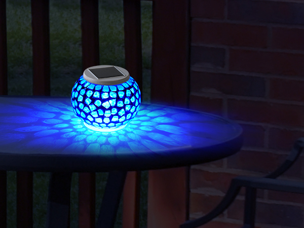 mosaic solar lights outdoor solar garden lights