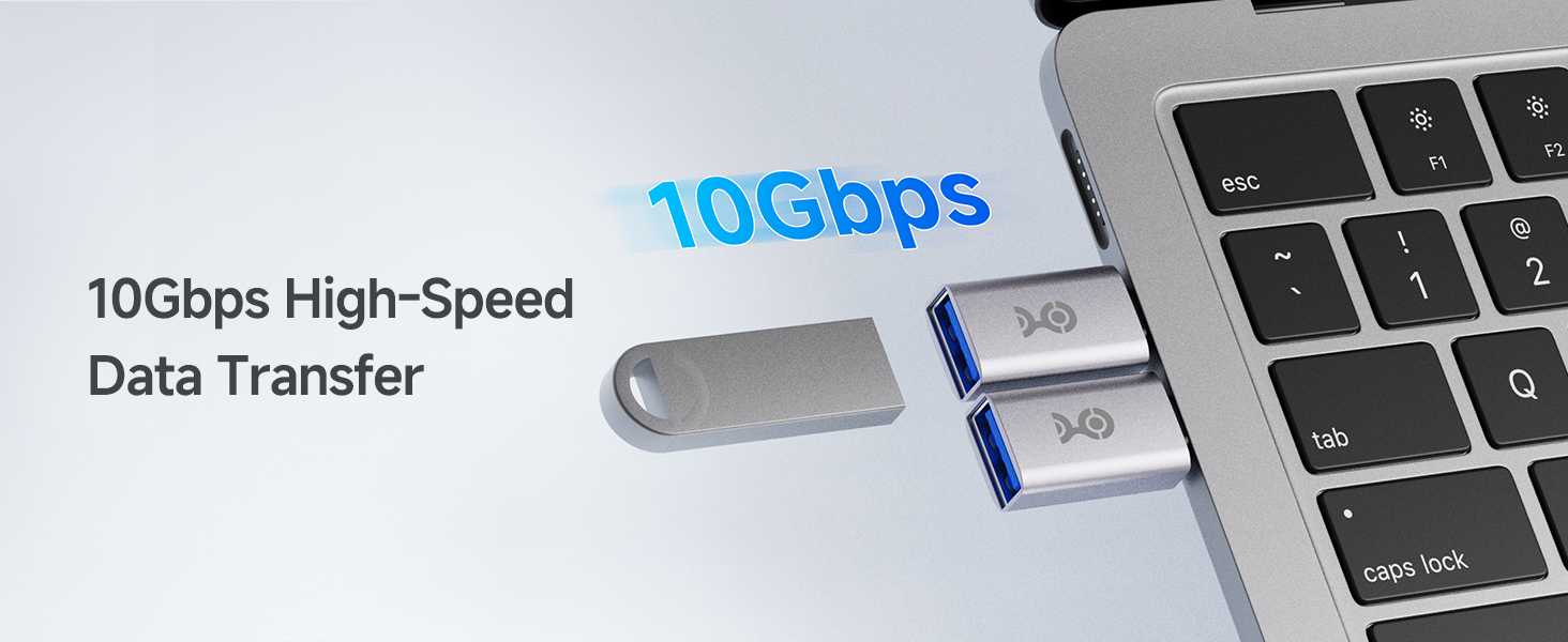 10Gbps USB C to USB Adapter