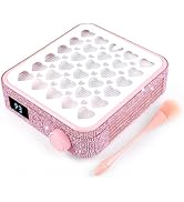 BQAN Nail Dust Collector Portable for Home & Salon - 4200RPM Vacuum with Reusable Filter, for Acr...