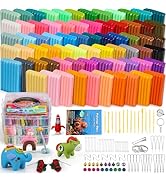 Ixiaoyoo 70 Colors Polymer Clay, DIY Modeling Clay Starter kit for Kids, Oven Baked Model Clay Ar...