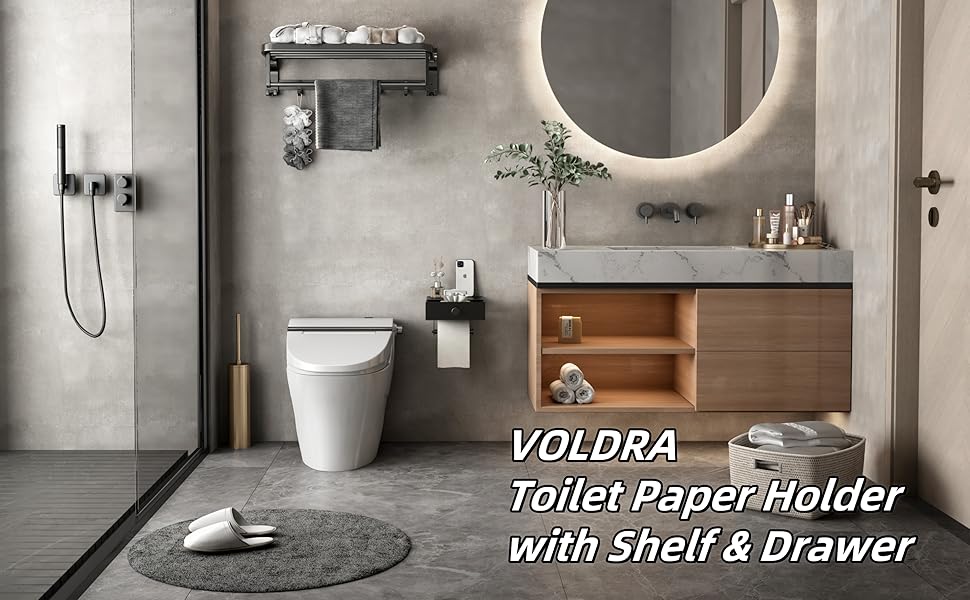 VOLDRA toilet paper holder