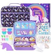 QQKO Bento Box for Kids with Insulated Lunch Bag, Kids Toddler Lunch Box Containers for Girls, Sc...