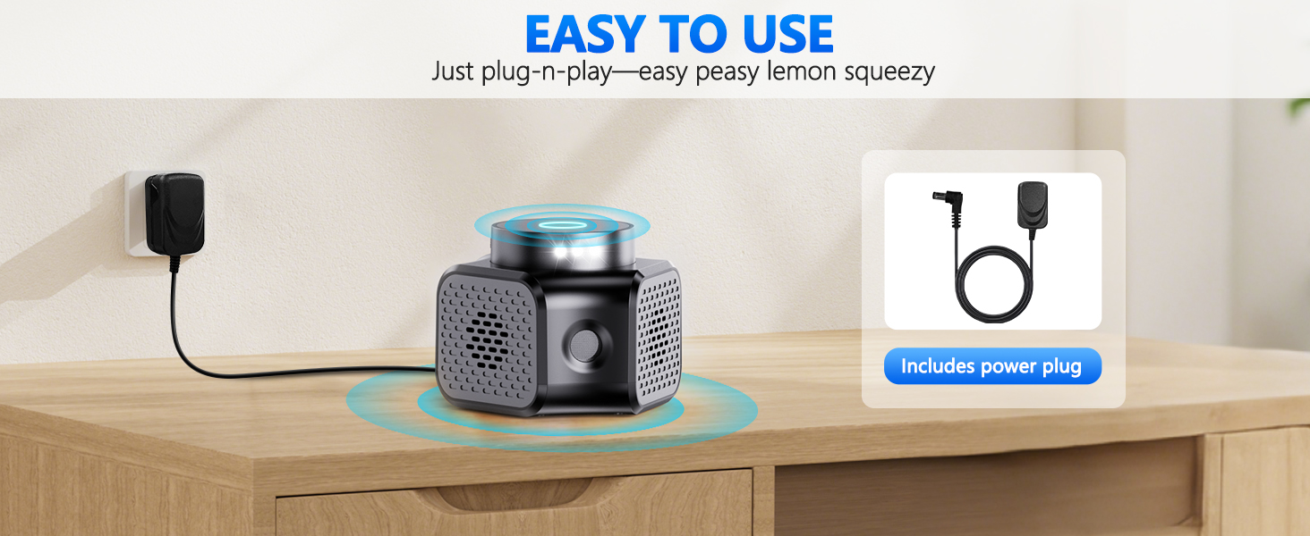 rodent repellent ultrasonic plug in