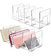 Vowcarol Clear Purse Storage Organizer, Mini Purse shelf for Closet, Small Clutch Purse Holder - ...