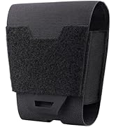 Molle Handcuff Pouch, Handcuff Holder for Duty Belt/Police Vest, Molle Hand Cuff Holster with USA...