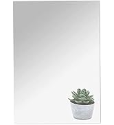 DARENYI 16"x12" Acrylic Mirror Sheet, Flexible Non Glass Body Mirror Tiles Large Self Adhesive Mi...