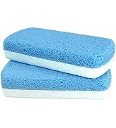 Maryton Glass Pumice Stone for Feet, Callus Remover and Foot scrubber & Pedicure Exfoliator Tool ...
