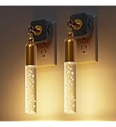 L LOHAS LED Night Lights Plug into Wall, 2 Pack Dimmable Night Light 0-100LM, Rotating Night Ligh...
