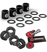 Fireball Dragon Spacer, Washer, and Axle Nut (Speed Kit) for Skateboard, Longboard & Cruiser - Sp...