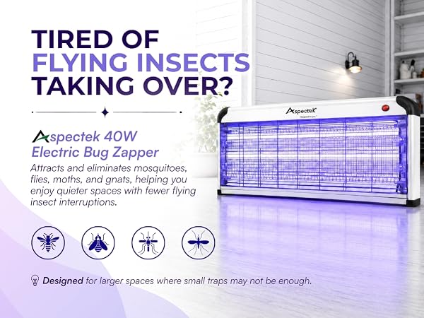 40w bug zapper