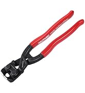 HAUTMEC 8 Inch Nail Puller Pliers Tool, High Leverage End Cutting Pliers, Nail Remover Tool with ...