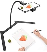 Photo Copy Pico Projector Stand,Chromlives Overhead Tripod Video Stand for Phone,Adjustable Table...