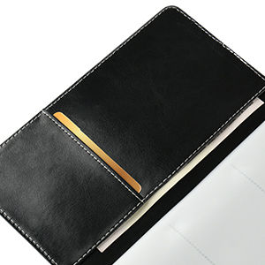 napa leather business card book
