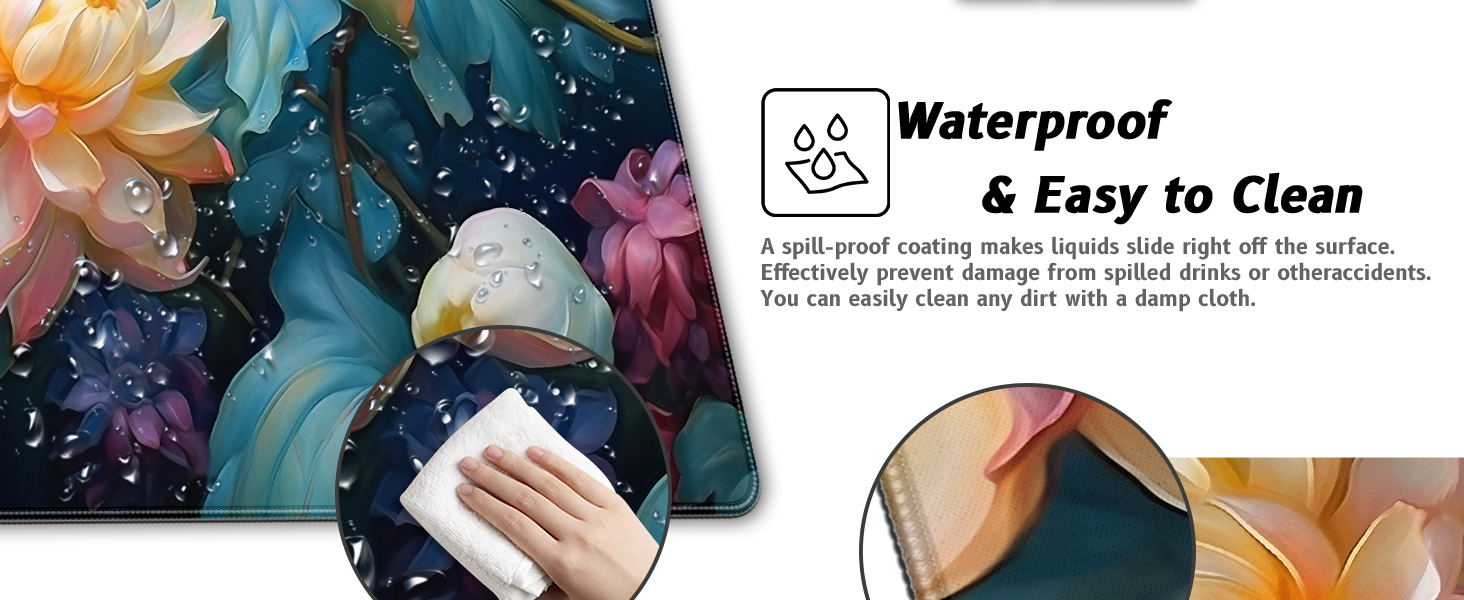 Flower Oil Painting Style_waterproof