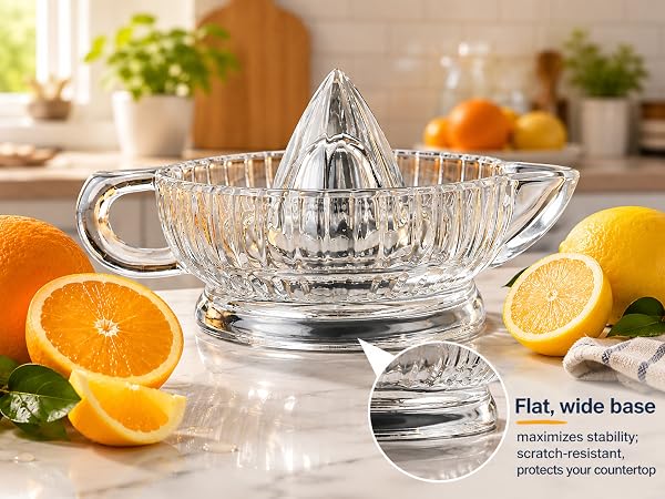 manual citrus juicer