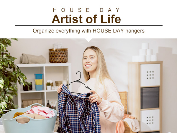 Heavy Duty Hangers for Clothing, Shirts, Dresses