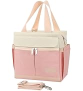 Joymee Lunch Box for Women Insulated Lunch Bag with Shoulder Strap Reusable Leakproof Large Spaci...