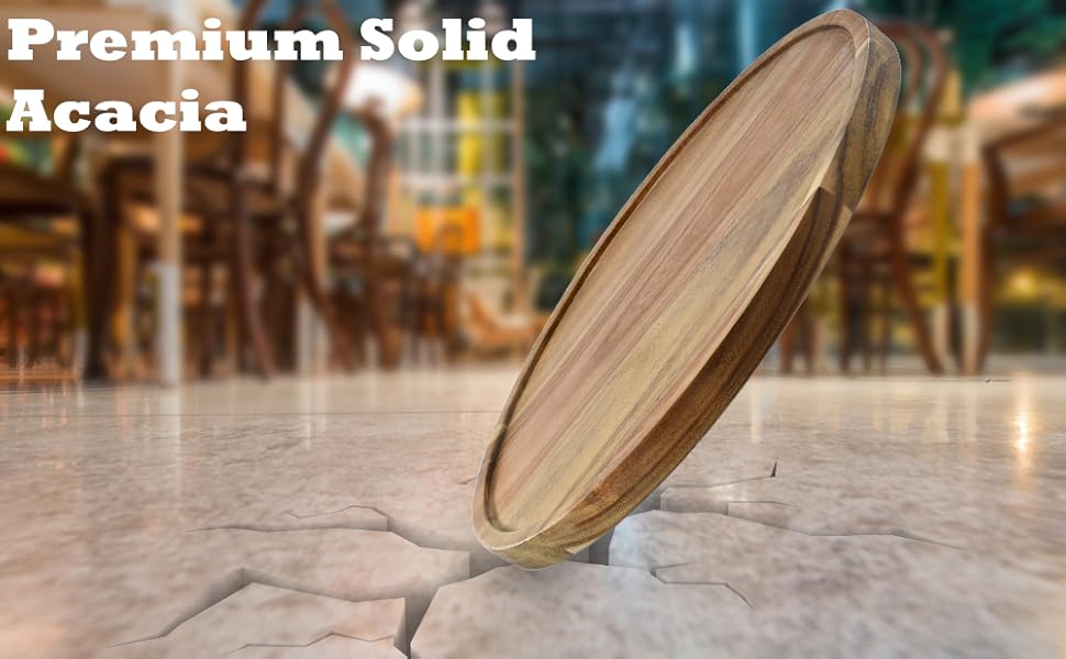 acacia lazy susan