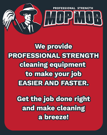 Professional strength cleaning equipment easier faster job cleaning