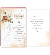hvdler Grandpa I Love You Card, Funny Father's Day Card from Grandchildren, Heartfelt Birthday Gi...