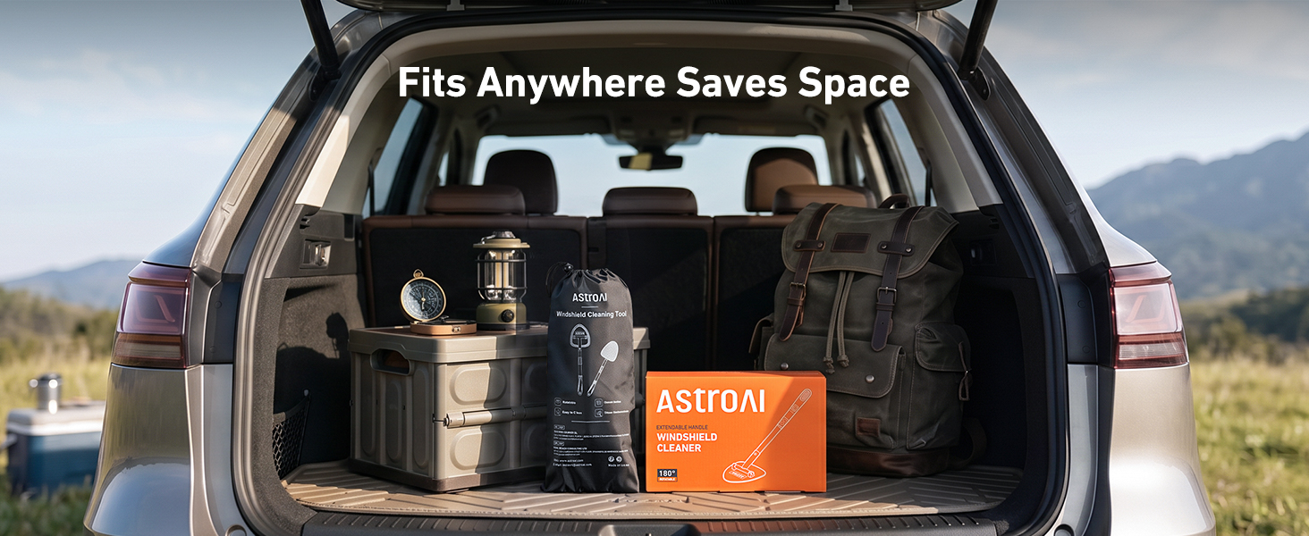 Compact and rattle-free, it slides perfectly into your glove box or door pocket.