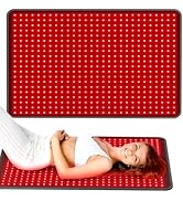 Comfytemp 41.5'' x 26'' Red Light Therapy Mat for Body, FSA Eligible HSA Near Infrared Light Ther...