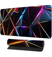 Mouse Pad Gaming Mousepad 31.5 x 11.8in Large Mouse Pad for Keyboard and Mouse with Anti-Slip Rub...